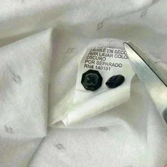 AMERICAN BREED Men's Shirt XL White Down Long Sleeve Cowboy Geometric Pattern - Picture 7 of 9